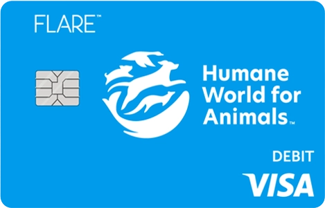 HWFA Flare Account debit card HWFA Flare Account debit card